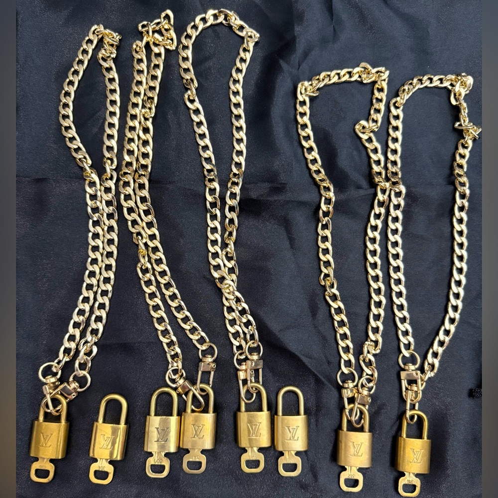 Louis Vuitton lock and key